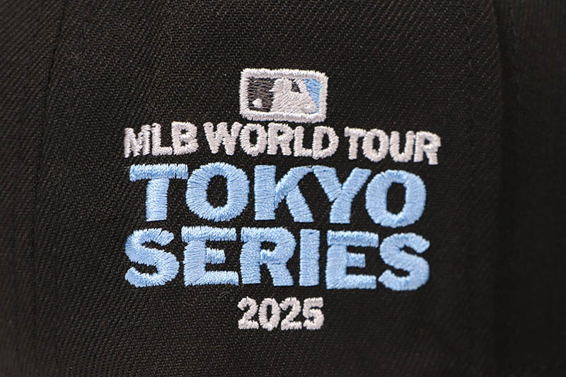 NEW ERA LOS ANGELES DODGERS FLAME LOGO 9FIFTY SNAPBACK CAP (2025 TOKYO SERIES SIDE PATCH/GREY UNDER VISOR/BLACK)
