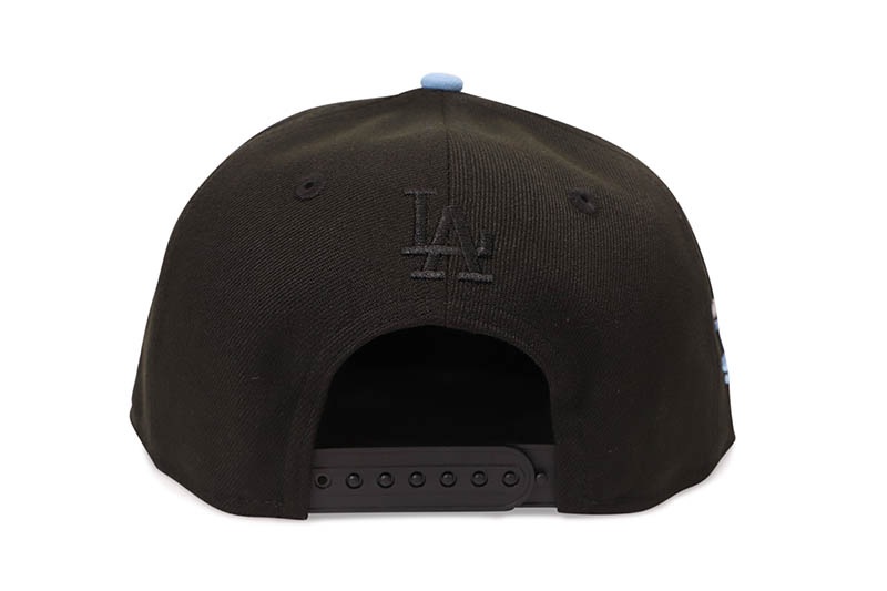 NEW ERA LOS ANGELES DODGERS FLAME LOGO 9FIFTY SNAPBACK CAP (2025 TOKYO SERIES SIDE PATCH/GREY UNDER VISOR/BLACK)