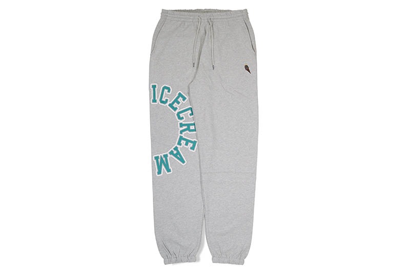 ICECREAM ORIENTATION SWEATPANT (431-1105:HEATHER GREY)