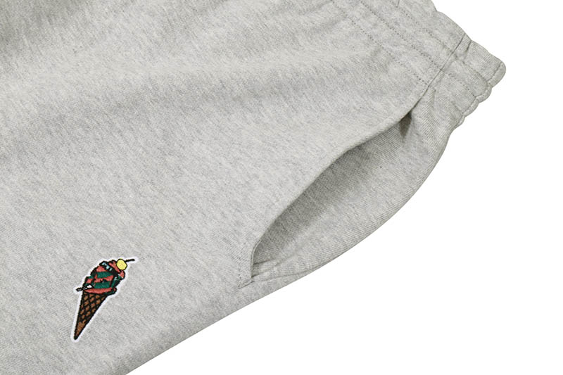 ICECREAM ORIENTATION SWEATPANT (431-1105:HEATHER GREY