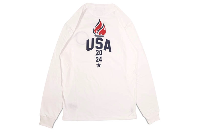 POLO RALPH LAUREN TEAM USA JERSEY GRAPHIC T-SHIRT (710944365001:WHITE)