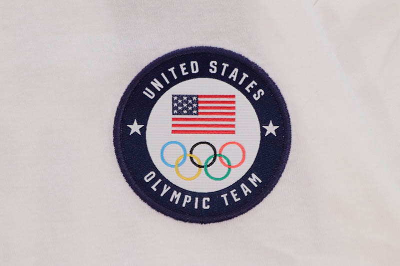 POLO RALPH LAUREN TEAM USA JERSEY GRAPHIC T-SHIRT (710944365001:WHITE)