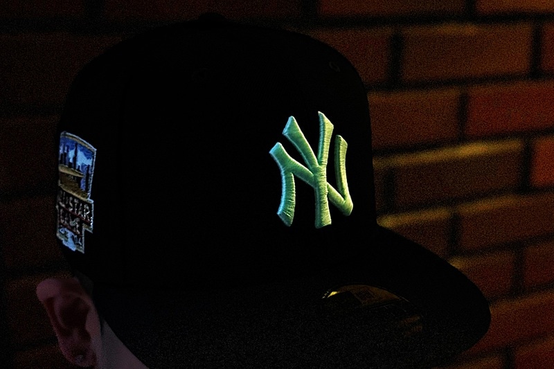 NEW ERA NEW YORK YANKEES 59FIFTY FITTED CAP (2014 ALL STAR GAME CUSTOM SIDE PATCH/GREY UNDER VISOR/NAVY) 14693468