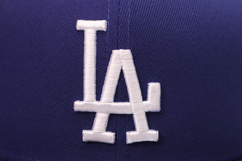 NEW ERA LOS ANGELES DODGERS 9FIFTY SNAPBACK CAP (50/50 ��ë��ʿ SIDE PATCH/GREY UNDER VISOR/DARK ROYAL)