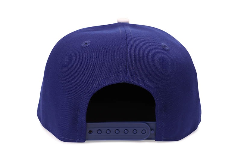 NEW ERA LOS ANGELES DODGERS 9FIFTY SNAPBACK CAP (50/50 ��ë��ʿ SIDE PATCH/GREY UNDER VISOR/DARK ROYAL)