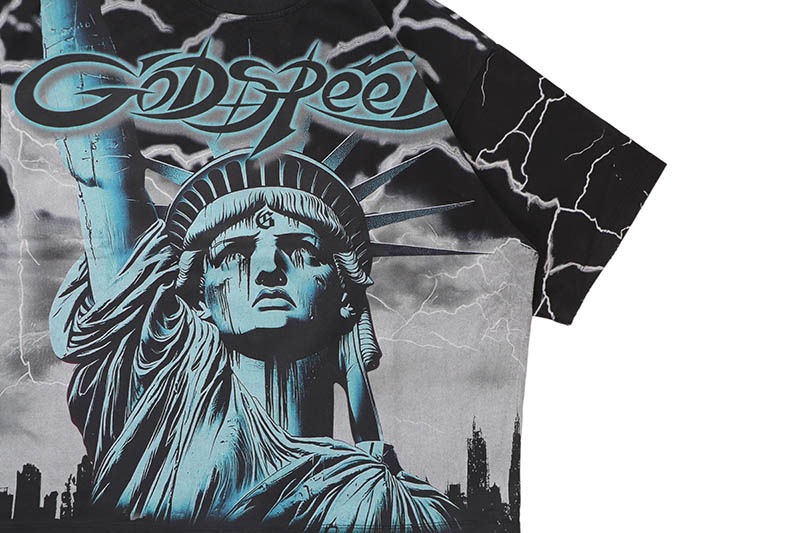 GODSPEED VOLTAGE T-SHIRT (WOLF GREY)