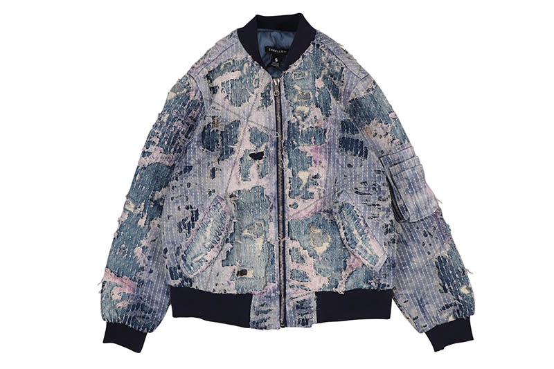EMBELLISH MARSHALL JACKET (EMBHOL124-018:BLUE)