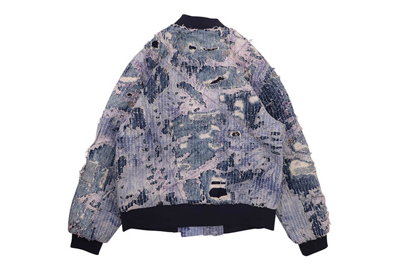 EMBELLISH MARSHALL JACKET (EMBHOL124-018:BLUE)