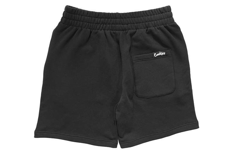 COOKIES NEW MONEY BIG C FLEECE SHORTS (BLACK) CM262BKS05