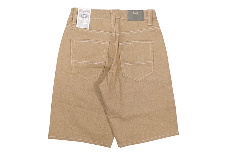 BLEECKER & MERCER BAGGY SHORTS (DS2550:TIMBER)