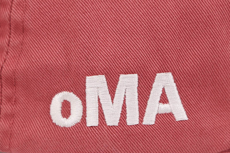 oMA STUDIOS NY KANJI JAPAN DISTRESSED HAT (RED)