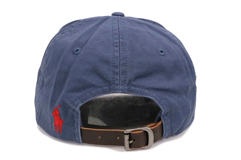 POLO RALPH LAUREN FLAG CHINO BALL CAP (710870467002:LIGHT NAVY)