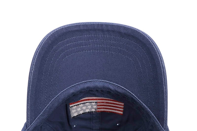 POLO RALPH LAUREN FLAG CHINO BALL CAP (710870467002:LIGHT NAVY)