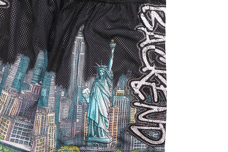 BACKEND SKYLINE SHORTS (BLACK) | Brand,A-F,BACKEND