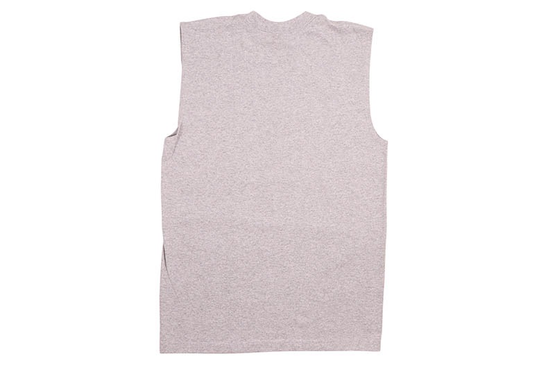PRO CLUB HEAVYWEIGHT SLEEVELESS MUSCLE T-SHIRT (HEATHER GRAY) 113