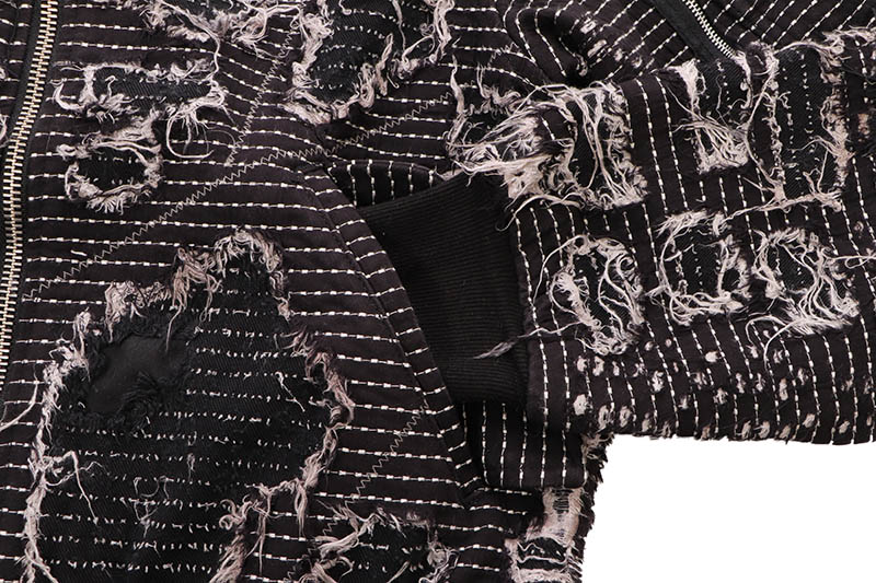 EMBELLISH JANE JACKET (EMBHOL124-022:BLACK)