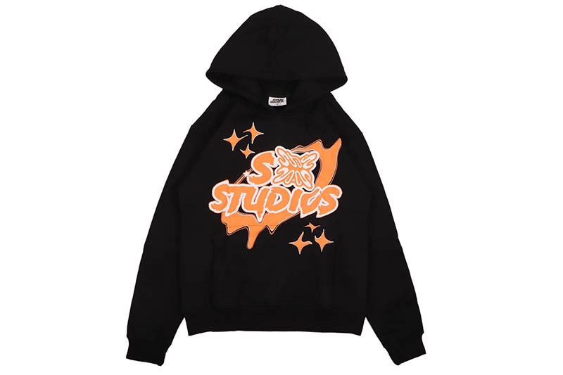 SB STUDIOS SB SWEATSUIT (BLACK/ORANGE)
