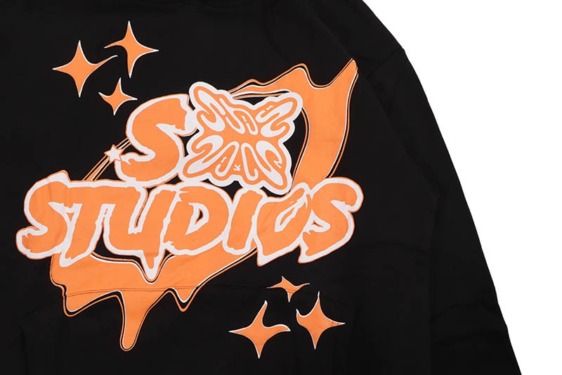 SB STUDIOS SB SWEATSUIT (BLACK/ORANGE)