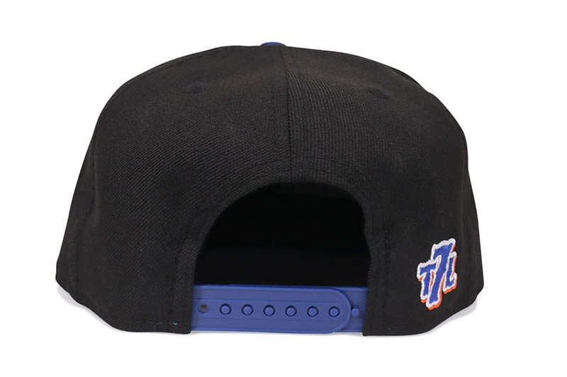 NEW ERA NEW YORK METS 9FIFTY SNAPBACK CAP (QUEENS THE 7 LINE PATCH/GREY UNDER VISOR/BLACK ROYAL)