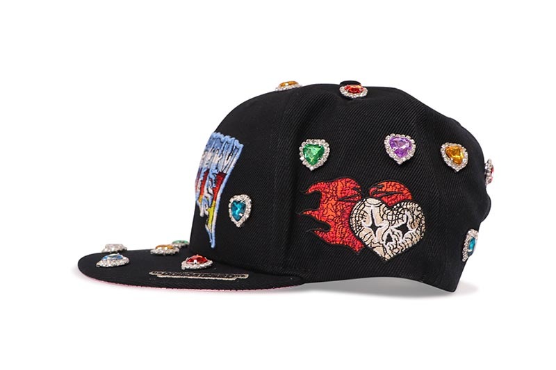 TOXICITY X DSMSD BY MOUR CAP TOXICITY 333 SNAPBACK HAT (BLACK