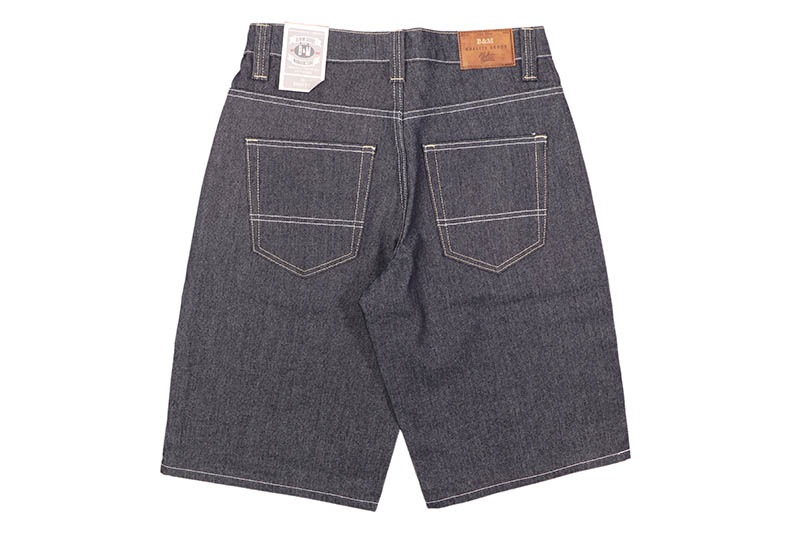 BLEECKER & MERCER BAGGY SHORTS (DS2550:RAW INDIGO)