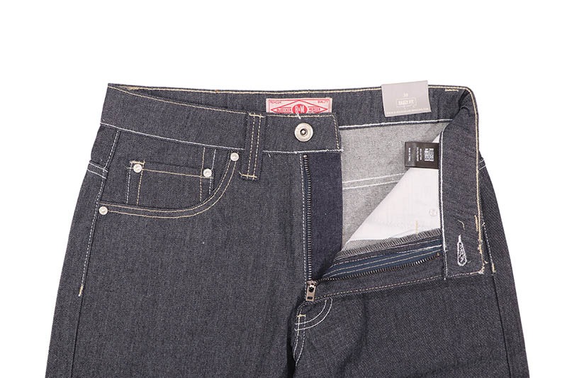 BLEECKER & MERCER BAGGY SHORTS (DS2550:RAW INDIGO)