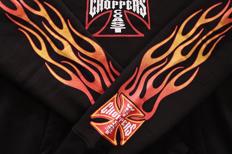 WEST COAST CHOPPERS NOT DOING IT YOUR WAY HOODY (WCCHD244ZW:BLACK
