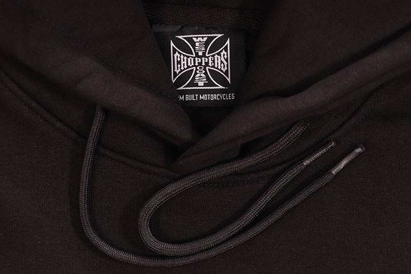 WEST COAST CHOPPERS NOT DOING IT YOUR WAY HOODY (WCCHD244ZW:BLACK