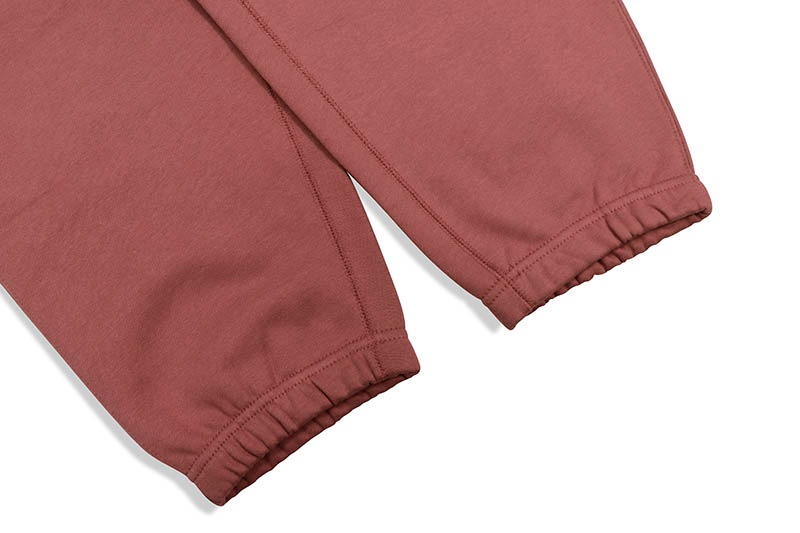 NIKE LAB SOLO SWOOSH FLEECE PANT (CW5460-691:CANYON RUST/WHITE)