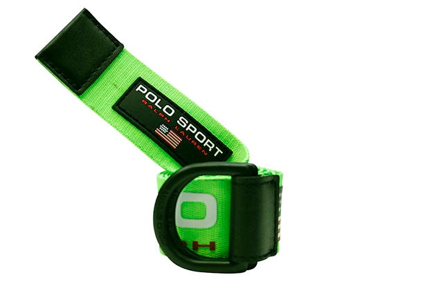 POLO SPORT D-RING BELT (405793767002:NEON LIME)