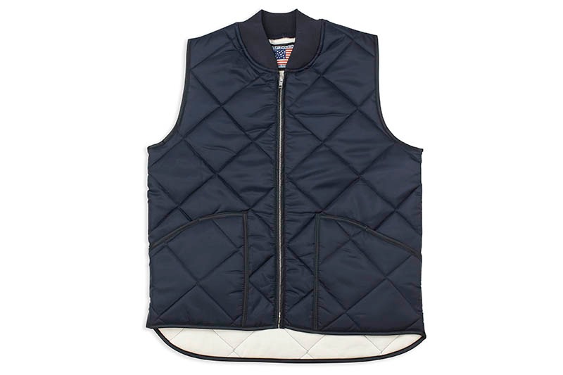 SNAP'N'WEAR HEAVY THERMAL-LINED QUILTED VEST (#310:NAVY) | Brand