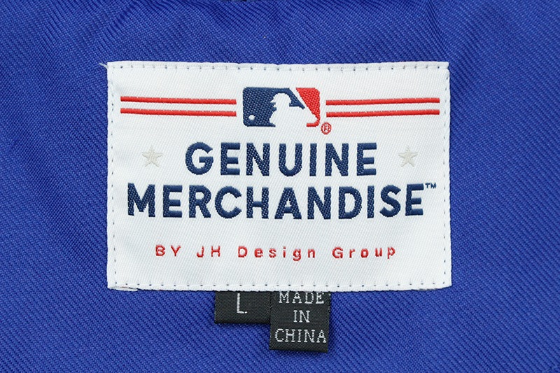 JH Design LOS ANGELES DODGERS 2020 WORLD SERIES CHAMPIONS POLY-TWILL JACKET (DODP03WS20:ROYAL)