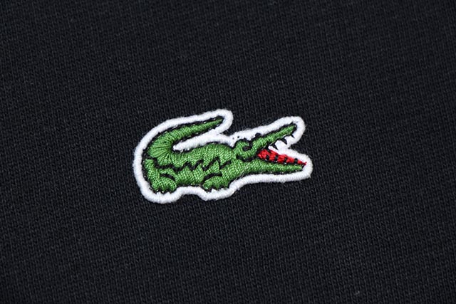 LACOSTE SPORT SOLID FLEECE CREW SWEAT(SH7613 51/031:BLACK