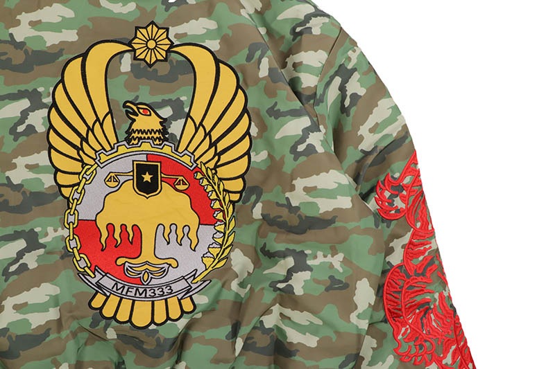 MURD333R.FM SPECIAL OPS BOMBER JACKET (CAMO)