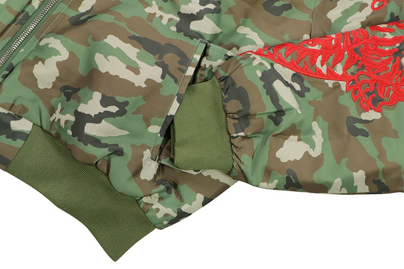 MURD333R.FM SPECIAL OPS BOMBER JACKET (CAMO)