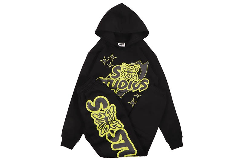 SB STUDIOS SB SWEATSUIT (BLACK/YELLOW NEON)