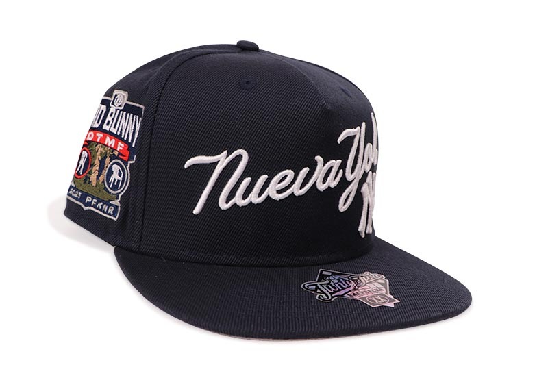 TWNTY TWO NUEVA YOL BAD BUNNY SNAPBACK CAP (BLACK)