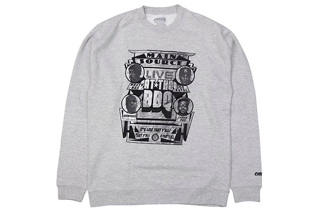 CLASSIC MATERIAL NY BBQ CREW (GREY)