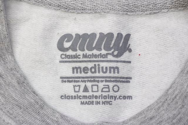 CLASSIC MATERIAL NY BBQ CREW (GREY)