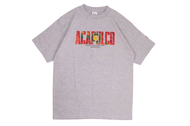 ACAPULCO GOLD ROULETTE TEE (HEATHER GREY)
