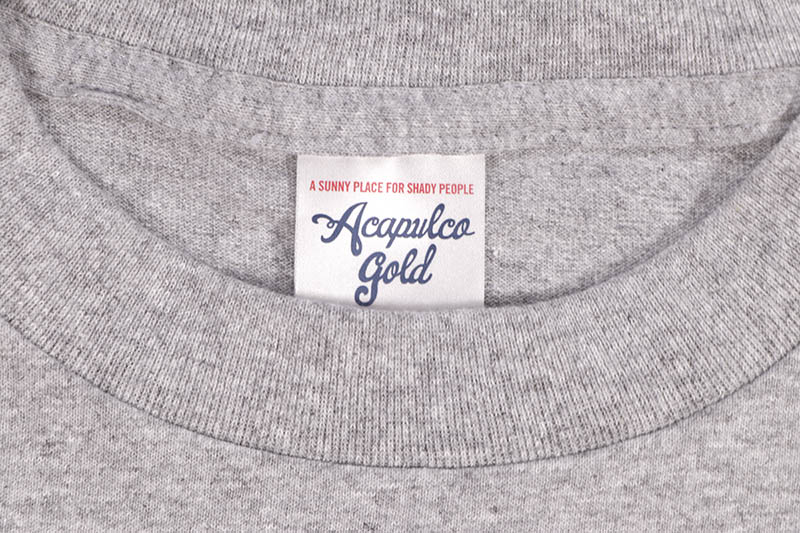 ACAPULCO GOLD ROULETTE TEE (HEATHER GREY)