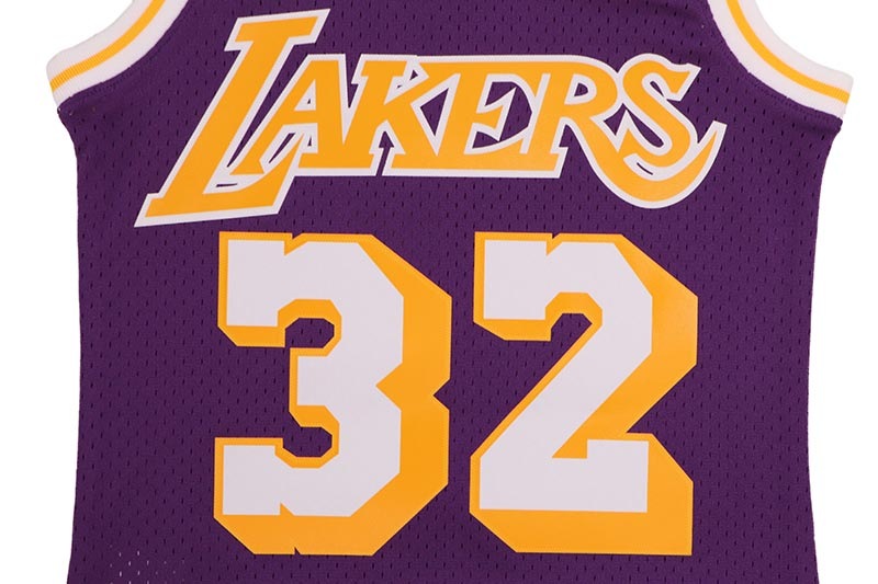 MITCHELL & NESS WOMEN'S SWINGMAN JERSEY (LOS ANGELES LAKERS/MAGIC JOHNSON/#32/1984:PURPLE) NNBJEL18120-LAL84EJH
