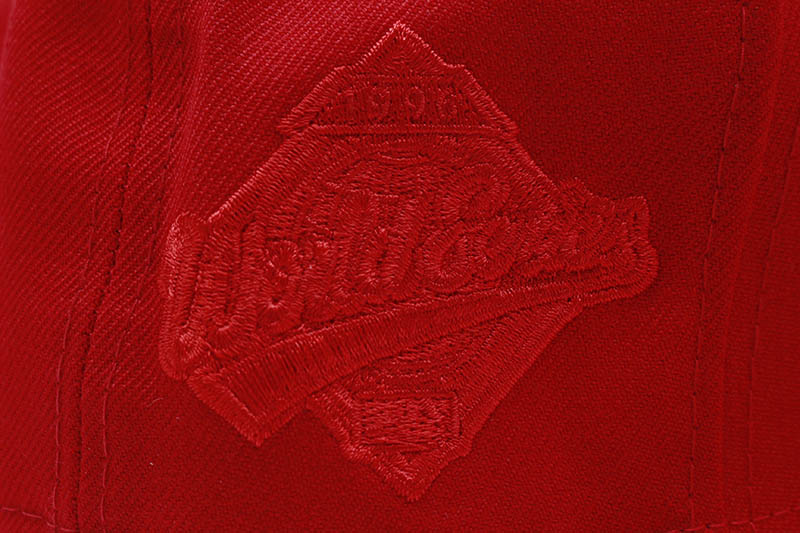 NEW ERA NEW YORK YANKEES 59FIFTY FITTED CAP (1996 WORLD SERIES SIDE PATCH/GREY UNDER VISOR/RED TONAL)