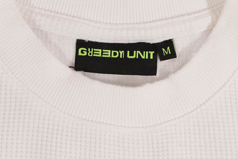 GREEDY UNIT COLLAGE THERMAL (WHITE)