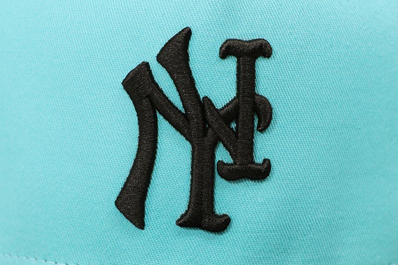 TWNTY TWO NY FVCKING CITY SNAPBACK CAP (EMERALD GREEN/NAVY
