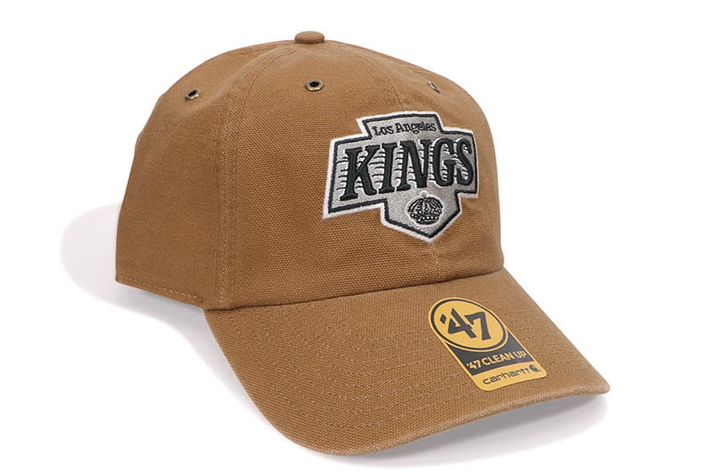 '47 LOS ANGELES KINGS CARHARTT ��47 CLEAN UP (CARHARTT BROWN)