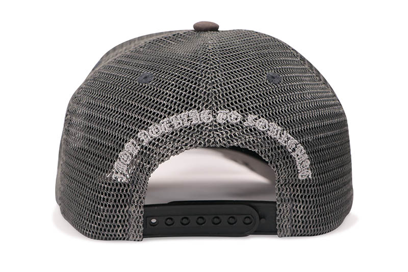 HUDSON OUTERWEAR V2 DIAMOND 777 SUEDE TRUCKER HAT (CD0361:GREY