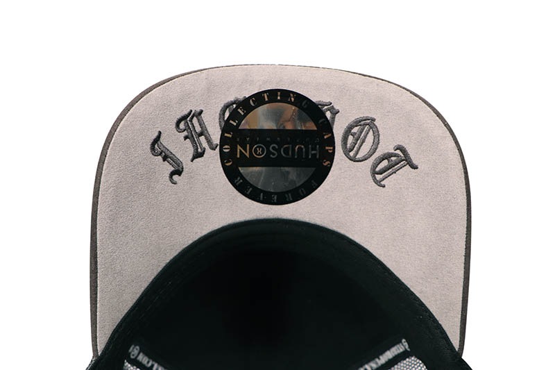 HUDSON OUTERWEAR V2 DIAMOND 777 SUEDE TRUCKER HAT (CD0361:GREY