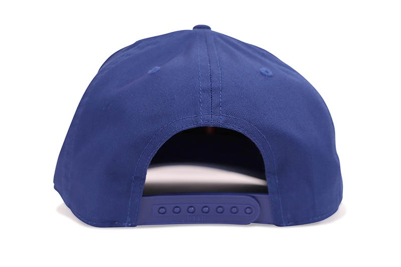oMA STUDIOS QUEENS NY CURVED BRIM HAT (BLUE)