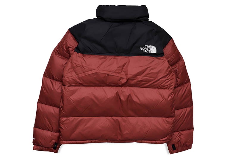 1996 Retro Nuptse Jacket XL バーガンディ - ダウンジャケット